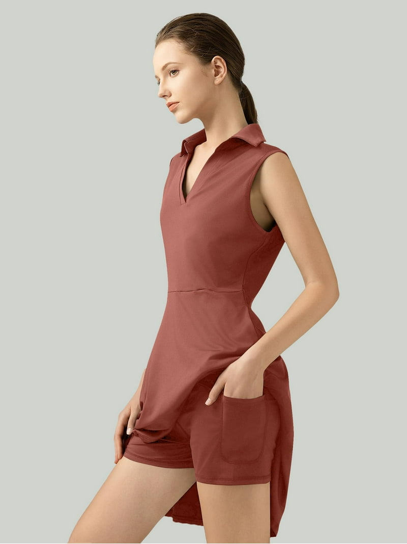 athletic dress with separate shorts Athletic Dress with Detachable Shorts for Summer Fun