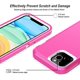 thumbnail image 5 of Entronix Funda Resistente para iPhone 11, Triple Capa, Resistente a Golpes y Anticaídas, Color Rosa, 5 of 6