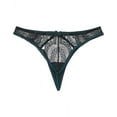 thumbnail image 2 of Journelle womens  Natalia String Thong, s, Green, 2 of 3