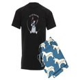thumbnail image 1 of CafePress - Boston Terrier IAAM Full - Men's Dark Pajamas, 1 of 1