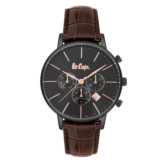 Reloj LEE COOPER LC06916.062 Men´s Multifunción-Café cafe 44 MM