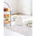 thumbnail image 4 of Easter Bunny Kitchen Dish Towels for Drying Dishes Set of 3, Pink Eggs Cute Rabbits Cartoon Waffle Weave Microfiber Hand Tea Bathroom Towels Quick Dry & Absorbent Towel 12x12, 4 of 7