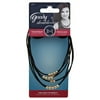 Goody Ouchless Hair Bands, Ties, And Accessories - 2in1 Headwrap/necklace (gold Beads), 06189