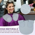 thumbnail image 7 of Hair Shawl,Silicone Hair Waterproof Neck Wrap Hair To Uteam To Style Waterproof Hair And Waterproof To And Durable Waterproof Salon Use Style Waterproof Salon, 7 of 7
