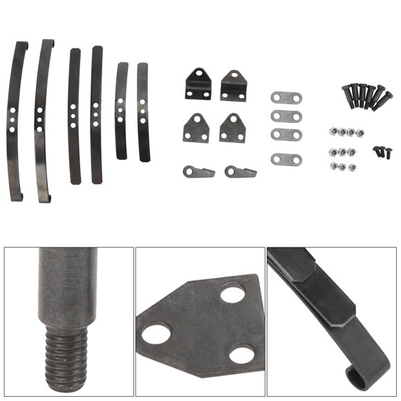 LAFGUR Leaf Spring Kit Front Leaf Type Suspension Set Leaf Springs Suspension System