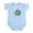 Sky Blue, variant on CafePress - Green Ranger Lightning Bolts - Baby Light Bodysuit, Size Newborn - 24 Months