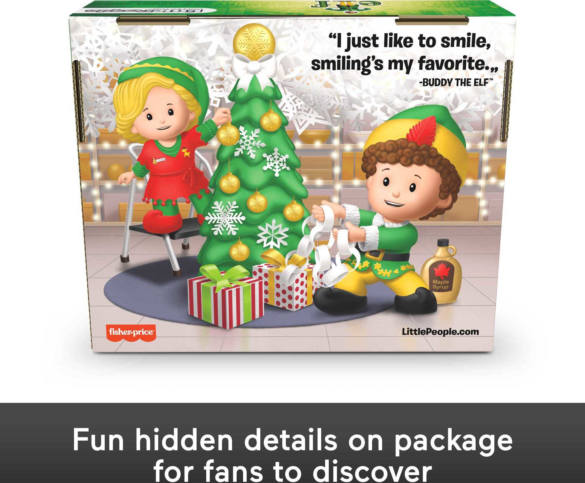 Little People Collector Elf Movie Special Edition Figure Set in Christmas Box for Adults & Fans - image 7 of 7