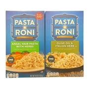 Pasta Roni Variety Pack - Angel Hair Pasta with Herbs and Olive Oil & Italian Herb