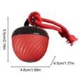thumbnail image 1 of SLYNSHome Interactive Dog Toys,Red Automatic Moving and Rolling Dogs Toy with Rope for Small Medium Large Dogs, 1 of 6