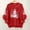 Red, variant on HOMBOM Crewneck Sweatshirts for Women Athletic Festive Merry Christmas Red Pullover Xmas Ladies Sweatshirt Snowman