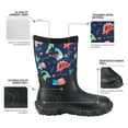 thumbnail image 3 of HISEA Kids Rain Boots Waterproof Neoprene Rubber Rainboots for Toddlers Boys & Girls, 3 of 5