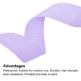 thumbnail image 3 of Lightweight Polypropylene Webbing Strap 1" 50 Yards Light Purple Strapping Band for Outdoor, 3 of 5