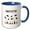 Blue/White, variant on 3drose, Congratulations Gift for Graduation, 11oz Mug