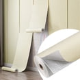 thumbnail image 6 of 2 Pack Peel and Stick Wallpaper Solid White Contact Paper 20inch×40inch Self Adhesive Wallpaper Removable Waterproof For Bad Walls,3D 3mm Wall Panels For Kitchen Living Room Bedroom Ceilings, 6 of 8