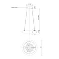thumbnail image 2 of PD80712-Kuzco Lighting-Cumulus - 21W LED Pendant-1.88 Inches Tall and 12 Inches Wide, 2 of 3