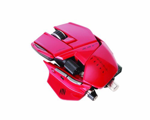 Mad Catz 9 Gaming Mouse for PC and Mac, Red - Walmart.com