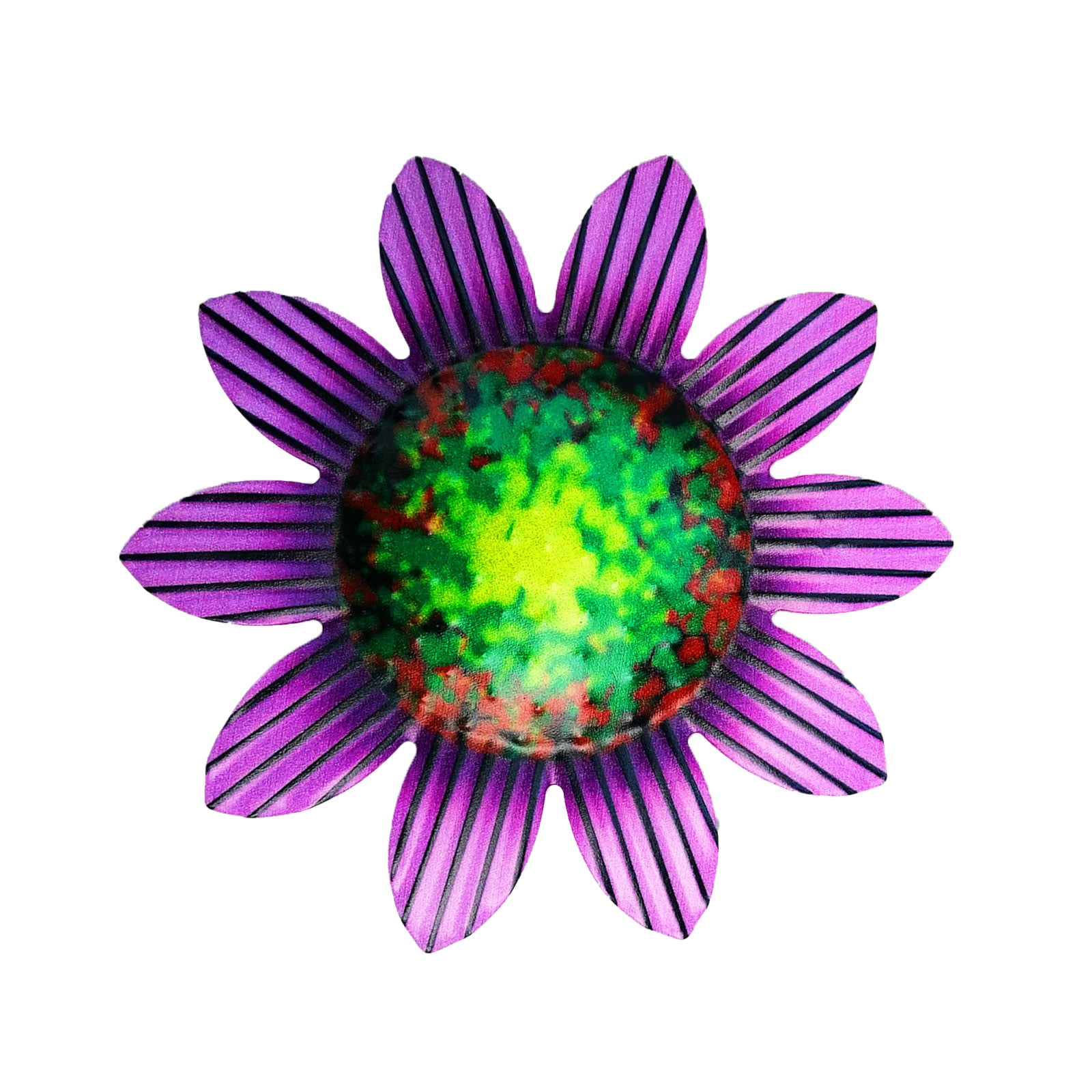 huntermoon Metal Flower Crafts Wall Ornement Creativity 4 Colors