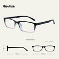 thumbnail image 2 of OPULIZE Unisex's Blue Light Reading Glasses 2 Pack, 2 of 8