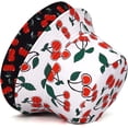 thumbnail image 4 of CoCopeaunts Men Fisherman Hat Cherry Fruit Cotton Women Bucket Hat Summer Travel Packable Wide Brim Reversible Fisherman Cap, 4 of 8