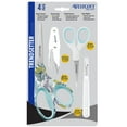 thumbnail image 4 of Westcott Fashion Sewing Set, Scissors, Seam Ripper & Thread Snips, Stainless Steel, White/Blue, 4-Piece, 4 of 19