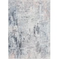 thumbnail image 4 of Banburry Light Blue and Light Grey Woven Area Rug, 4 of 7