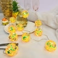 thumbnail image 5 of Vorkoi Globe Disco Ball Mirror String Lights, Battery Powered Fairy Lights,Ramadan Decoration Lighting for Halloween, Christmas Gifts, Tree Decor Outdoor Indoor Patio Party Garden, 5 of 7