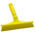 thumbnail image 1 of Vikan 71256 Rubber Polypropylene Frame Bench Single Blade Squeegee, 10", Yellow, 1 of 3