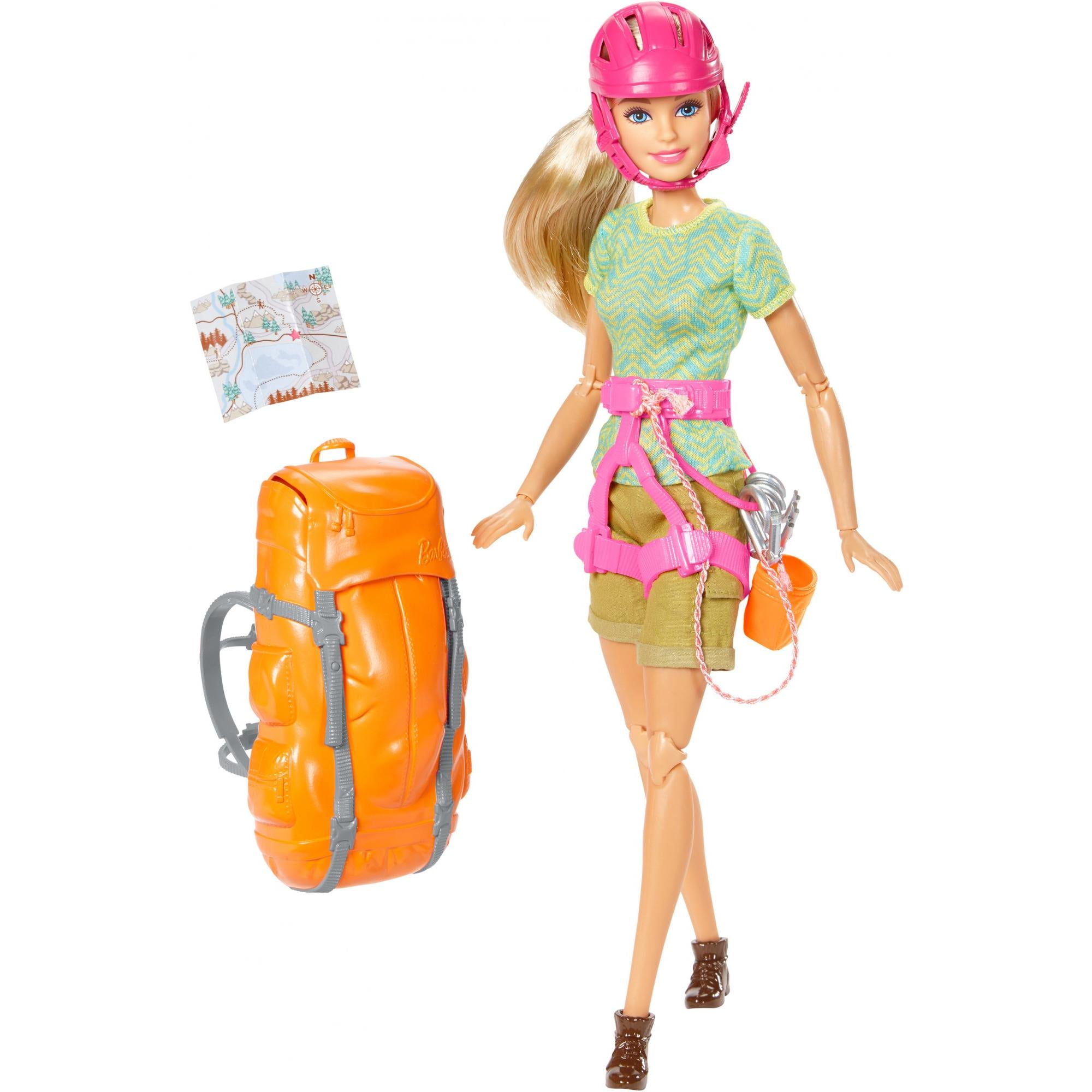 Barbie camping fun aa african american hiker sale