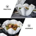 thumbnail image 3 of 1Pcs Ceramic Bowl for Simple Modern Kitchen and Party 7.27X7.27X3.46in, 3 of 9
