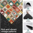 thumbnail image 3 of Multicolor Christmas Pattern Kitchen Rugs Sets Of 3,Kitchen Runner Rugs Non Skid Washable,Decorative Kitchen Floor Mats for Kitchen,Sink,Laundry,17"x30"+ 17"x47" + 17"x59", 3 of 6