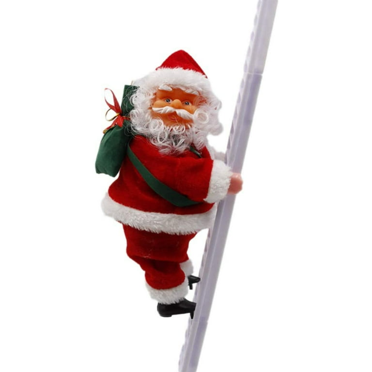 Indoor Weihnachtsdeko Elektrische Nikolaus Kletternder Santa Outdoor Weihnachtsmann Leiter Weihnachtsfiguren Figur and auf Crawl