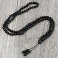 thumbnail image 3 of 9Style 108 Mala Beads Bracelets For Women Men Buddha Natural Tiger Eye Matte Lava Stone Charm Necklace Fashion Bracelet Jewelry, 3 of 6