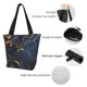 thumbnail image 4 of Fotbe Elegant Gold Scrollwork Bolsa de Playa con Estampado, Bolsa de Hombro, Bolsa de Mano Espaciosa, Bolsa de Viaje Ligera, Bolsa de Compras Versátil, 4 of 6