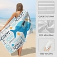 thumbnail image 6 of Personalized Beach Towel for Kids & Adults with Name 400GSM Custom 100% Microfiber Pool Towel Ultra Absorbent Super Soft Towels Personalized Gift for Women Men, 6 of 8