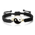 thumbnail image 2 of Pulseras trenzadas de Tai Chi Yin Yang para hombres y mujeres, pulsera de cuerda hecha a mano, rojo y negro, muñeca de amistad, regalo de joyería de moda, 2 of 5