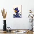 thumbnail image 2 of Elephant Stock Octopus Nautical Hat Wall Art - Vertical Canvas Wall Art - Living Room Wall Decor - Animal Canvas - Blue And Beige Decor By Fab Funky - 8" x 12", 2 of 8