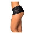 thumbnail image 4 of Bóxer Secret Treasures para Mujer, Negro Casual Encaje Talla G, 4 of 4