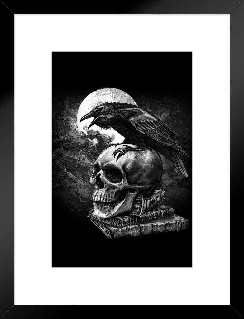 Goth Decor Gothic Illustration SALE: Chinchilla Art Print Chinchilla Skull Clearance Pet Portrait Minature Print Animal Lover