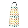 thumbnail image 2 of Lsque Colorful Squirrel Waterproof Apron Chef Aprons for Men Heavy Duty Chemical Work Apron Extra Long Grilling Aprons with Adjustable Bib Apron, 2 of 9
