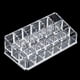 thumbnail image 3 of Caja De Almacenamiento De Cosméticos Con 18 Mini Gabinetes De Rejilla, Organizador De Maquillaje Acrílico Transparente Portátil, Para Lápiz Labial, Aretes, Esmalte De Uñas,, 3 of 7