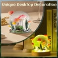 thumbnail image 3 of LET’S Resin Crystal Ball Resin Molds, Crystal Orb Decorative Statue Silicone Molds with Mushroom Stand and Bird Figurine,3D Sphere Epoxy Resin Molds for DIY Tabletop Decor, Housewarming Gifts, 3 of 7