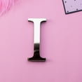 thumbnail image 2 of 1set Letter Mirror Sticker Home Living Room Wall Decorative Mirror Decal Acrylic EVA DecorationA Rt Wall Decoration Stickers  I, 2 of 8