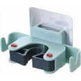 thumbnail image 3 of 4 Stück Besenhalter Wandhaken Selbstklebender Mopphalter Organizer Greifer für Badezimmer, 3 of 4