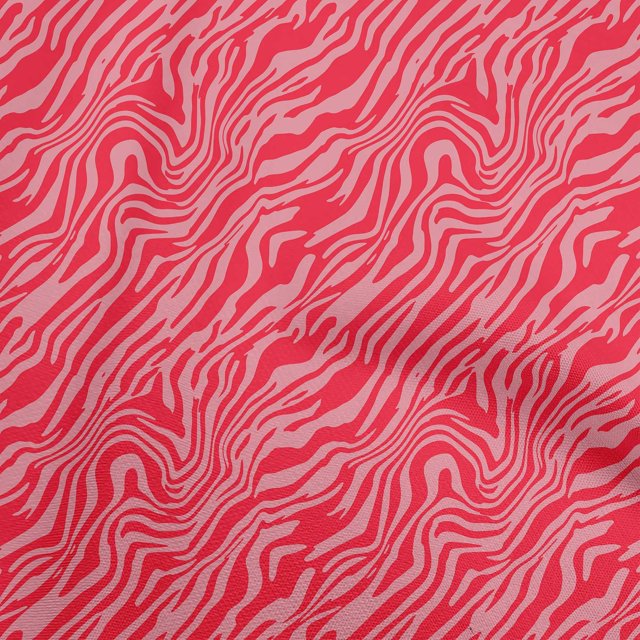 oneOone Viscose Jersey Red Fabric Animal Skin Craft Projects Decor Fabric Printed By The Yard 60 Inch Wide
