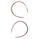thumbnail image 1 of 2 Piezas de Pinzas de Diadema Dentadas para Mujeres Y Hombres para Maquillaje, Accesorios para Disfraces café + vino tinto, 1 of 8