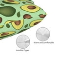 thumbnail image 3 of Yiaed Avocado With Seeds Print Brushed Microfiber Envelope Pillowcases, Standard,Envelope Closure Pillow Cases(No pillow core)-20"x30", 3 of 6