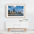 thumbnail image 5 of NYC Skyline from Pier 34 03 - Manhattan New York Photography Oak Framed Wall Art Print 24 x 36 inches, 5 of 6