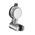 thumbnail image 4 of Soporte de ducha de pared para varilla de ducha extraíble sin taladro, soporte de de mano para baño doméstico. Plata, 4 of 8