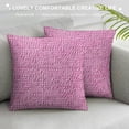 thumbnail image 3 of Orinice Squares Lines Graphic Decorative Throw Pillow Cover for Home Couch Living Room Bed Sofa - Aesthetic Decor, Pilling Resistance, 1PC 22x22in, 3 of 5