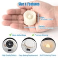 thumbnail image 5 of Velas LED Candle IDEA parpadeantes sin llama PAQUETE de 24, 5 of 5